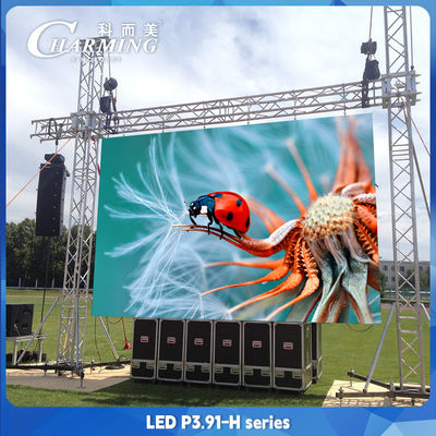 Panel LED de alquiler multiuso 12 bits para eventos al aire libre Conciertos de escenario
