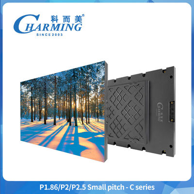 Servicio frontal P1.86-P2.5 pantalla de pantalla de pared de video LED pequeña de pitch de píxeles 4k