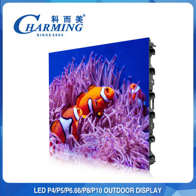 Colorido P5 P8 LED fija pantalla exterior de alta luminosidad pantalla LED publicitaria